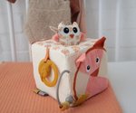 Imagen de Cubo tela de actividades sensorial