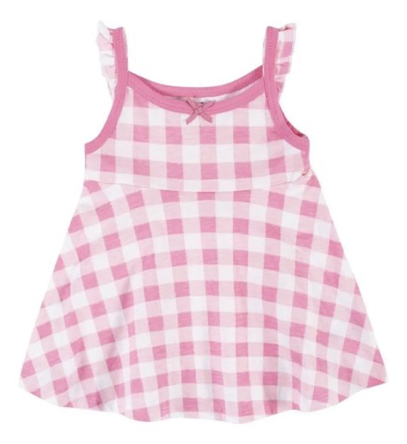 Imagen de Vestido con capelina y bombacha de tela rosa Gerber 5t