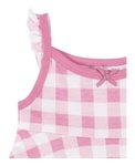 Imagen de Vestido con capelina y bombacha de tela rosa Gerber 5t