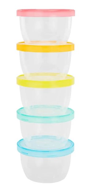 Imagen de Pack x5 bowls de 250ml Badabulle