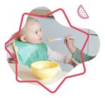 Imagen de Pack X3 bowls 330ml con cucharas y base antideslizante