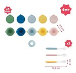 Imagen de Pack X3 bowls 330ml con cucharas y base antideslizante
