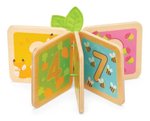 Imagen de Libro educativo contar numeros madera