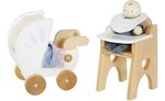 Imagen de Juego muebles Casa de muñecas: Set de Guarderia