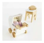 Imagen de Juego muebles Casa de muñecas: Set de Guarderia