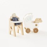 Imagen de Juego muebles Casa de muñecas: Set de Guarderia