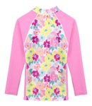 Imagen de Traje De Baño Playa Piscina Agua Protección Uv Calza Remera Rosa Chicle 11 A 12 Años