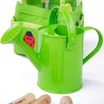 Imagen de Bolso de jardinería (palas/rastrillo/guantes/regadera) Bigjigs
