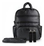 Imagen de Mochila maternal Black con cambiador 7AM