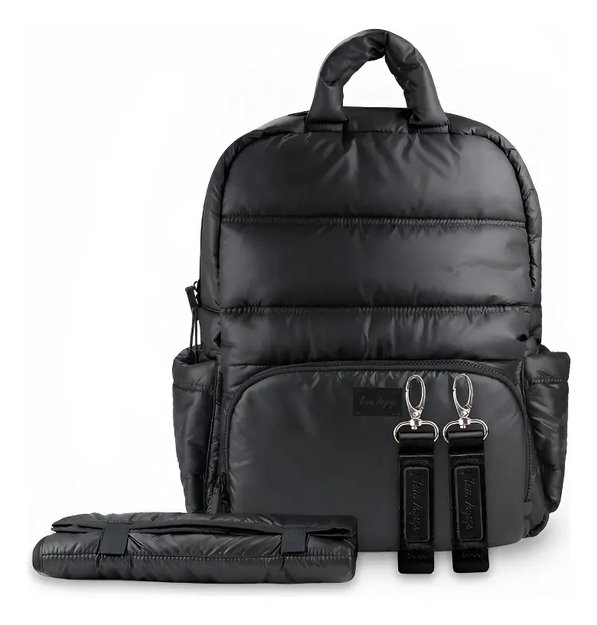 Imagen de Mochila maternal Black con cambiador 7AM