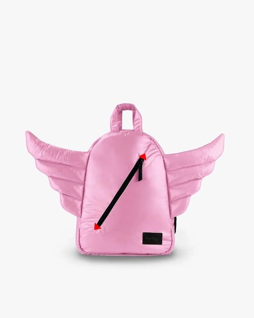 Imagen de Mochila infantil impermeable y vegana-Wings Rosa