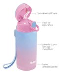 Imagen de Vaso Botella térmica acero Inoxidable - rosa degrade