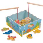 Imagen de Juego de pesca de madera y magnético Bigjigs