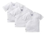 Imagen de Set x3 remeras manga corta blancas Gerber  0-3m