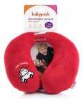 Imagen de Almohada cervical Infantil para viajes roja Babypack