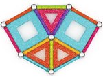 Imagen de Juego magnético  con barra glitter y esferas 35 Pcs