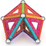 Imagen de Juego magnético con barritas glitter y esferas 22 Pcs