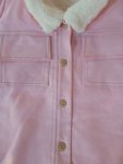 Imagen de Campera Chaqueta Corderito Invierno Manga Larga Abrigo Bebes Rosa 3 (28 A 36 Meses)