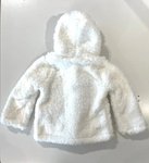 Imagen de Campera Abrigo Tapado Corderito Osito Peluche Invierno Bebes Blanco 4 (36 A 42 Meses)