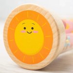 Imagen de Palo de lluvia en madera multicolor Bigjigs