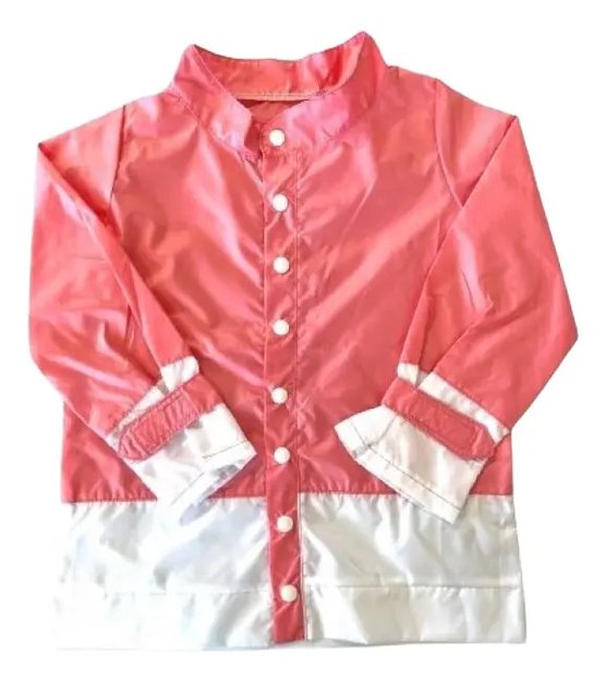 Imagen de Campera Baby Gut Microfibra Impermeable Bebés Para Lluvia Rosa 4 (36 A 42 Meses)