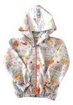 Imagen de Campera Con Capucha Impermeable Corta Viento Party Bebes Naranja M