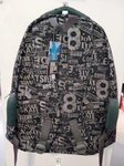 Imagen de Mochilas Infantil Grande Escolar Bolsillos Tamaño 46x30x15cm - Negro - Auto