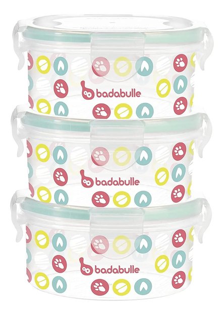 Imagen de Bowls 300ml de cierre hermético, 3 unidades