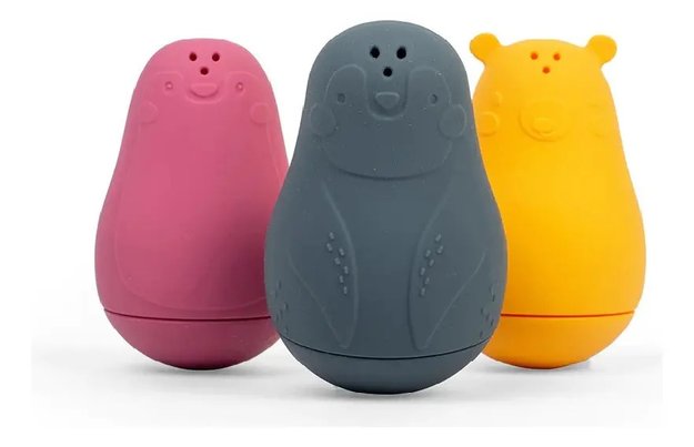 Imagen de Pack x3 animalitos de silicona Bigjigs