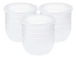 Imagen de Repuestos X3 Vasos Bolsa Silicona De Mamaderas Boon 120ml Blanco