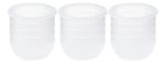 Imagen de Repuestos X3 Vasos Bolsa Silicona De Mamaderas Boon 120ml Blanco