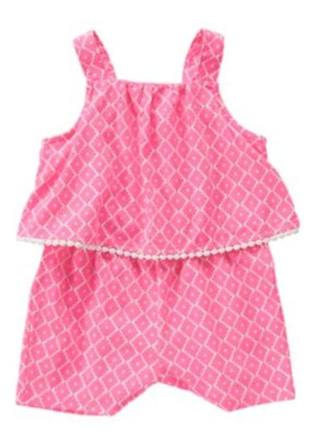 Imagen de Romper algodón rosa Crazy8