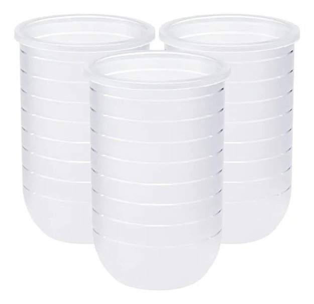 Imagen de Vaso de silicona de repuesto mamadera boon, 3 unidades de 240ml