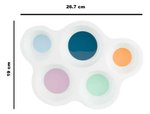 Imagen de Plato con 5 divisiones apto para Microondas