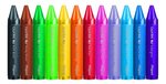 Imagen de Set X12 Crayones Colores Wax Jumbo Niños 12 Meses+ Maped Azul