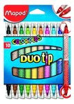 Imagen de Marcadores colores doble punta Maped 10 unidades