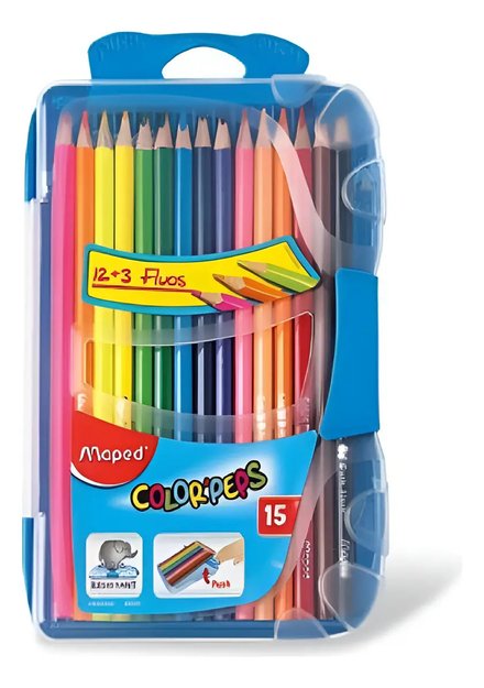 Imagen de Caja de lápices de colores Maped 12 unidades