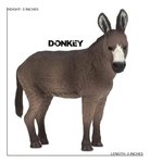 Imagen de Figuras Animales Granja: Burro, Vaca Holstein, Cerdo 3 Años+