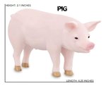 Imagen de Figuras Animales Granja: Burro, Vaca Holstein, Cerdo 3 Años+