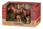 Imagen de Juguete Figuras De Animales Familia De Caballos Niños 3años+