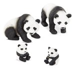Imagen de Figuras De Animales Familia Osos Pandas