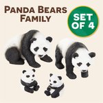 Imagen de Figuras De Animales Familia Osos Pandas