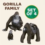Imagen de Juguete Figuras De Animales Familia De Gorilas Niños 3años+