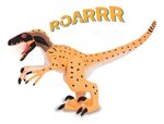 Imagen de Juguetes Dinosaurios Electronicos Luz Sonidos Terra 3 Años+ - Utahraptor
