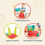 Imagen de Buggy andador con luz y sonidos-Mariquita