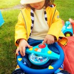 Imagen de Juguete Volante Musical Con Luz Y Sonidos Niños 2 Años+ Btoy - azul