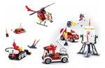 Imagen de Sluban Bloques de construcción: Brigada Bomberos 490pcs