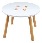 Imagen de Mesa de madera con diseño granja Bigjigs