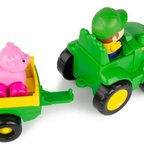 Imagen de Tractor musical con animales y sonido John Deere
