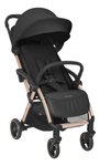 Imagen de Coche travel system Eden Kikkaboo C/ babysilla y base Isofix Negro